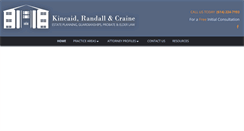 Desktop Screenshot of krc-law.com